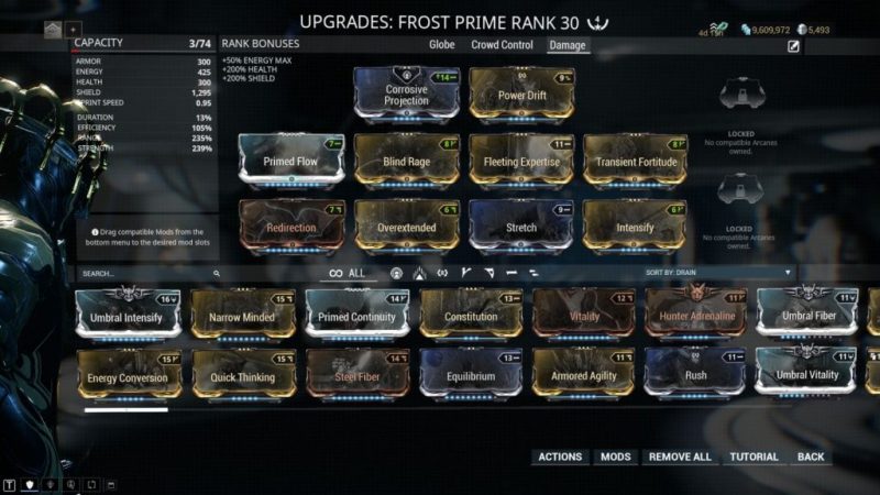 Warframe Frost Prime Builds Guide - Wargame-Rd